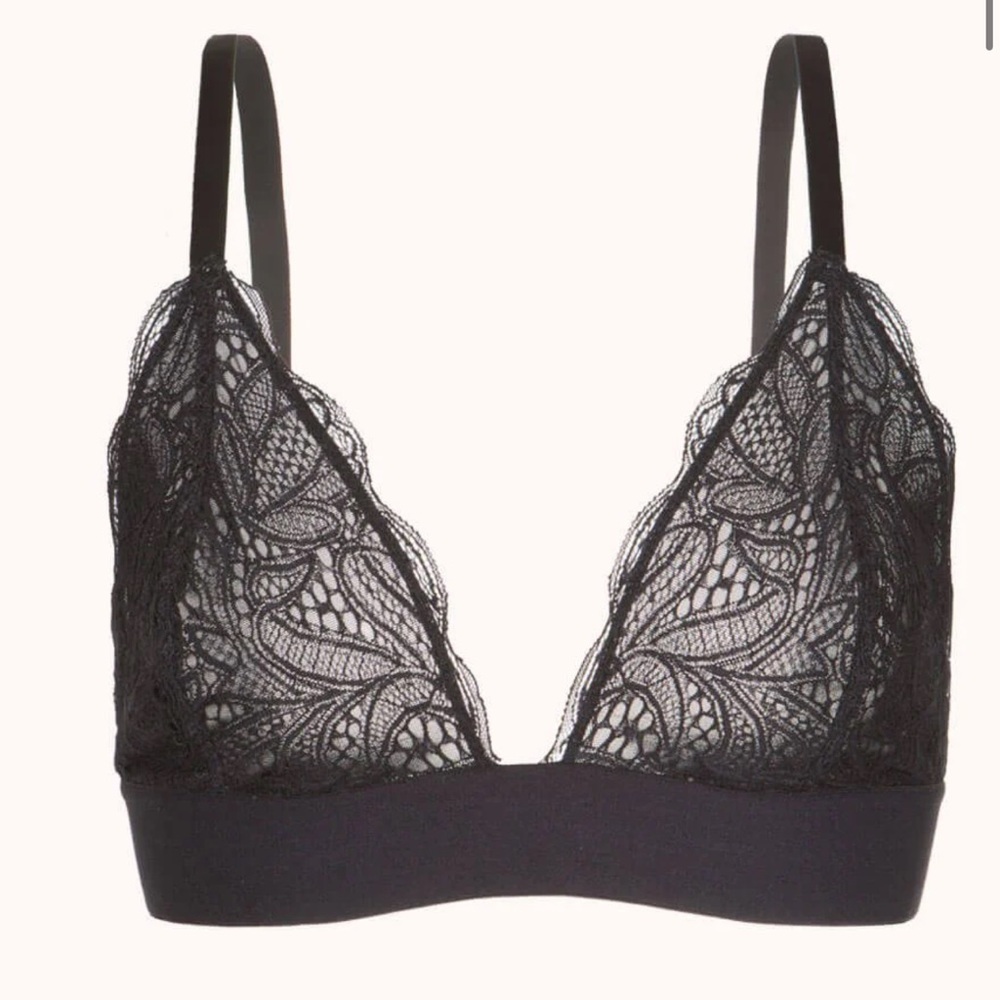 NWT The Long Lined Lace Bralette